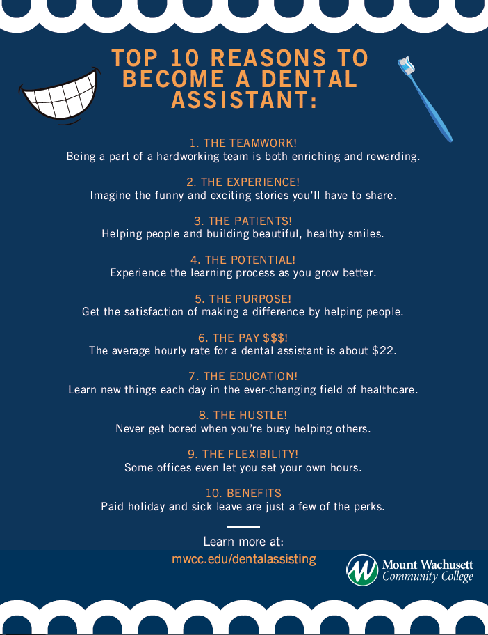 Top 10 Reasons to Become a Dental Assistant