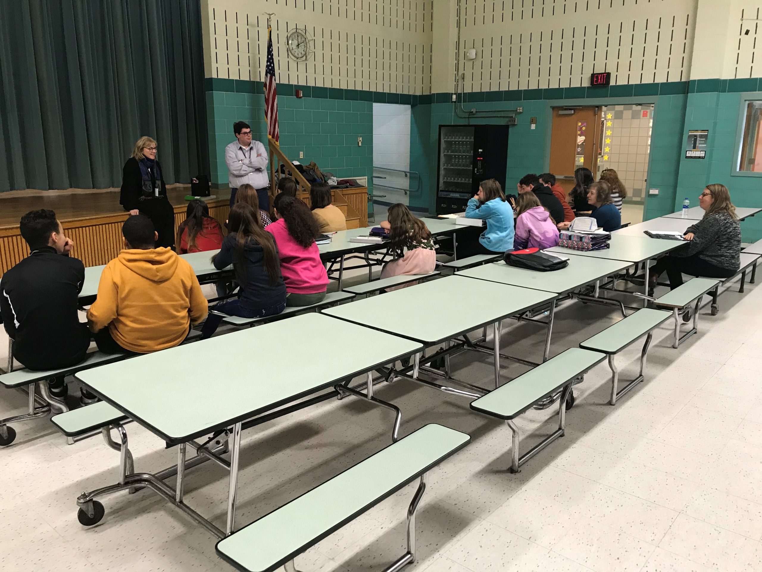 Ginny's Helping Hand, Inc. Visits Samoset Youth Venture Students