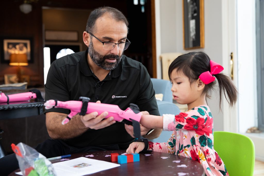 Enabling the Future - Girl with Prosthetic Arm