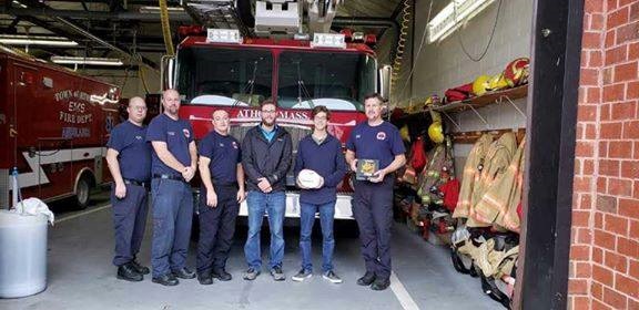 Caleb VanHillo Meals for Shields Athol Fire Station