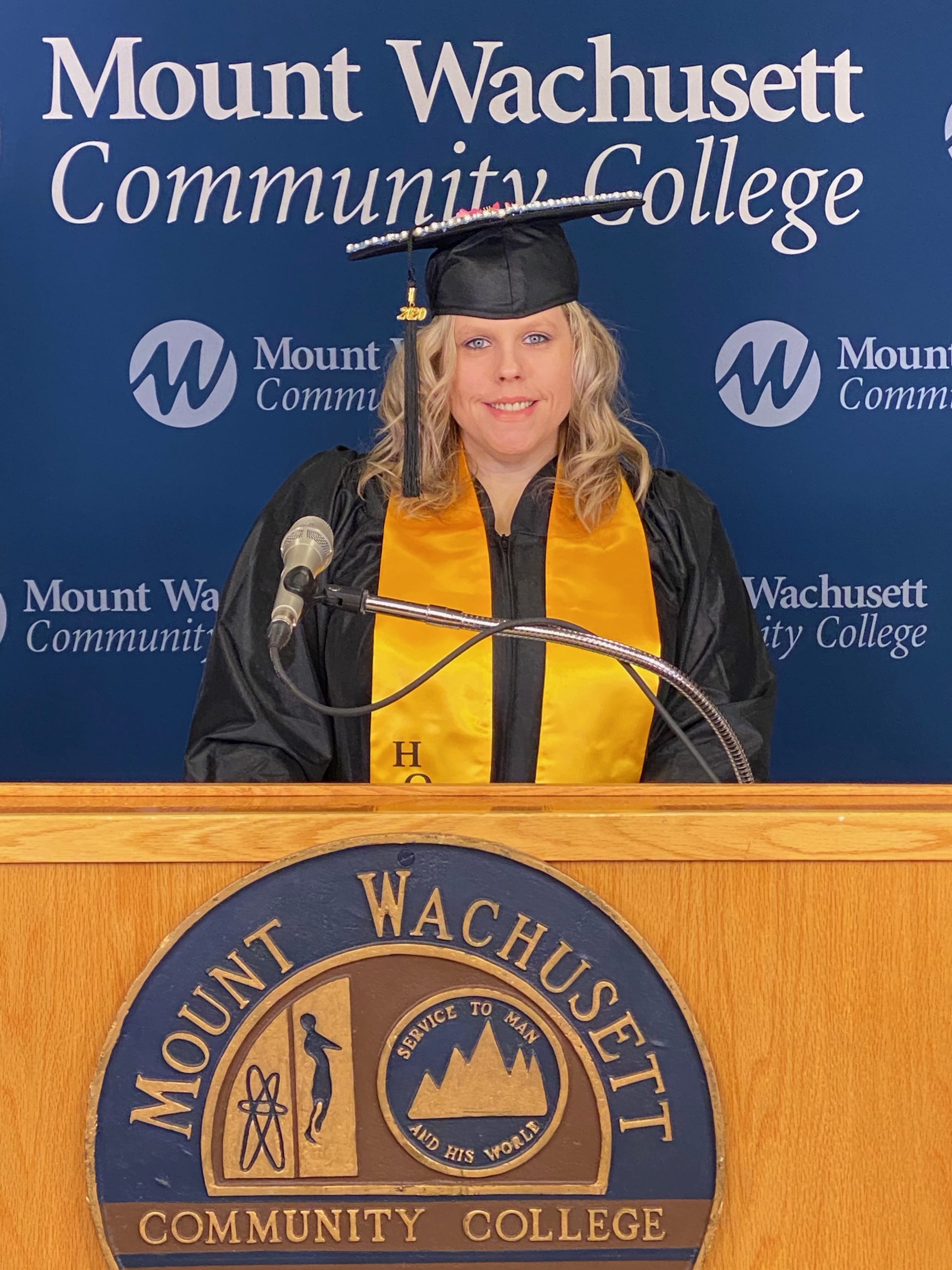 MWCC 2020 Commencement Student Speaker Holly Poissot