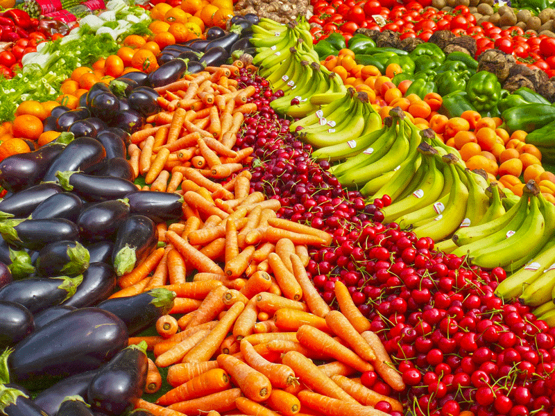 Image of fruits and vegetables