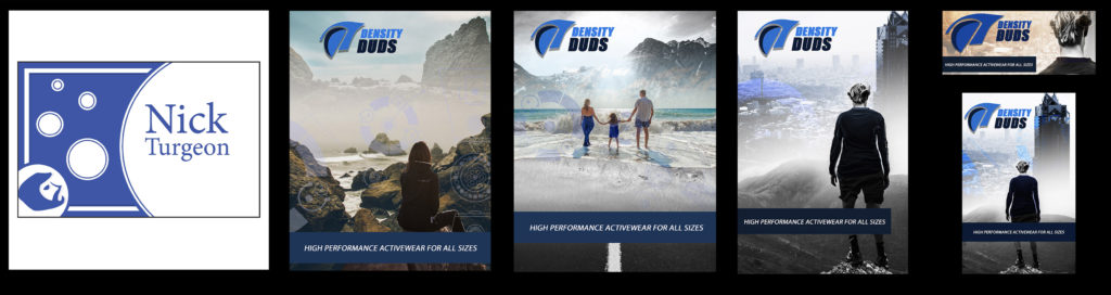 Nicholas Turgeon Personal Branding and Density Duds Design Campaign