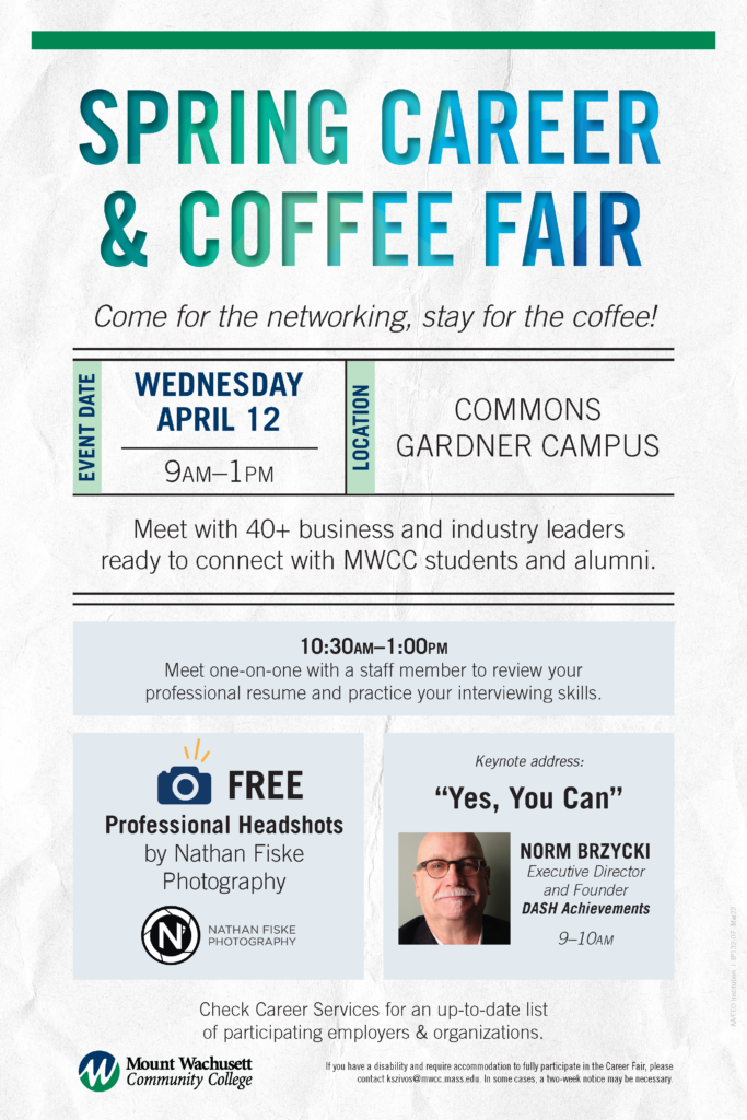 Career Fair Poster Spring 2023