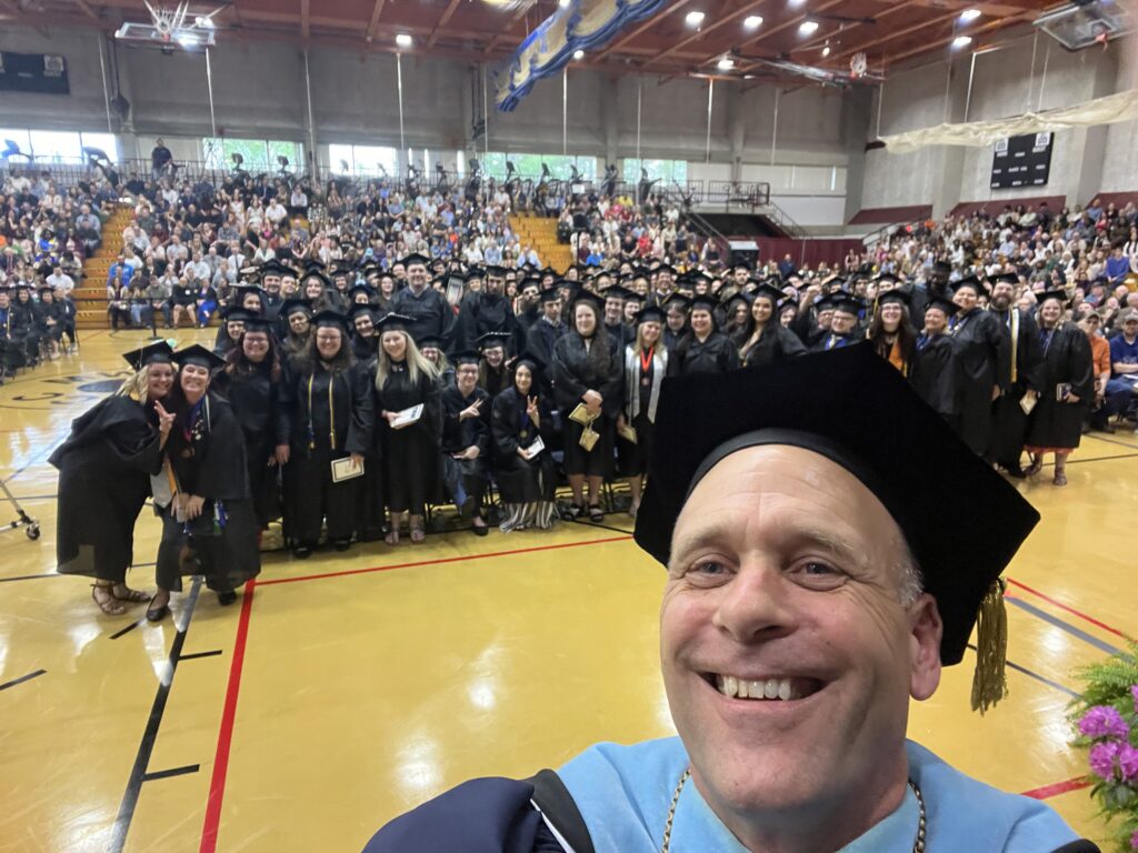 Jim Selfie Commencement 2024