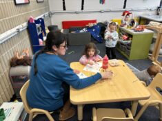 MWCC Student and Children in Childwatch