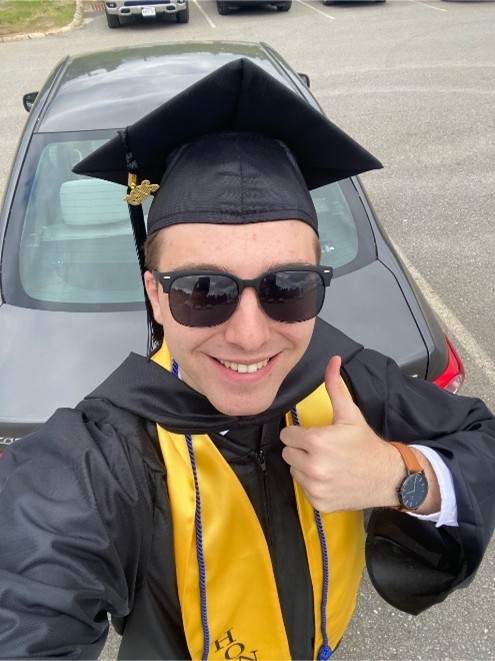 Julian Anderson Commencement Selfie