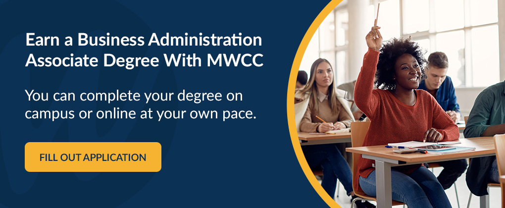 Earn a Business Administration Associate Degree With MWCC