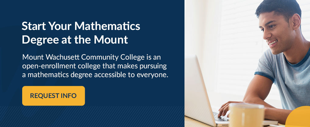 Start Your Mathematics Degree at the Mount
