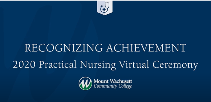 Mount Wachusett Community College Congratulates 2020 Practical Nursing Class with Pinning Ceremony