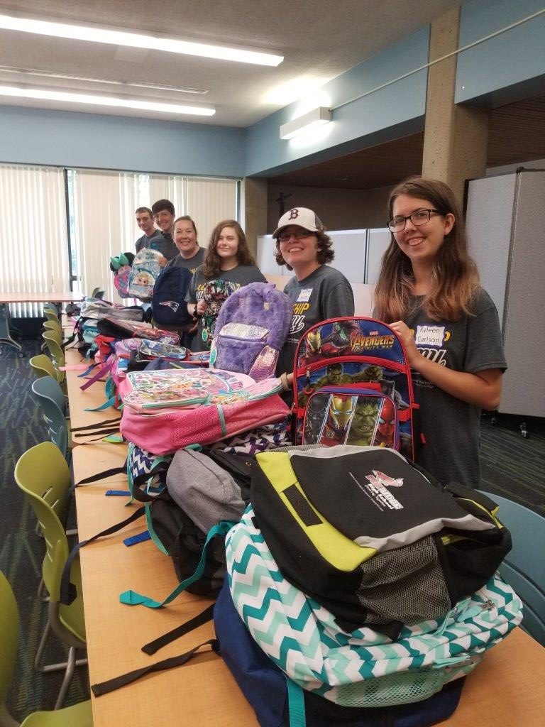 Mount Wachusett Community College Hosts Backpack Drive and Provides Service Prior to Start of Fall Semester