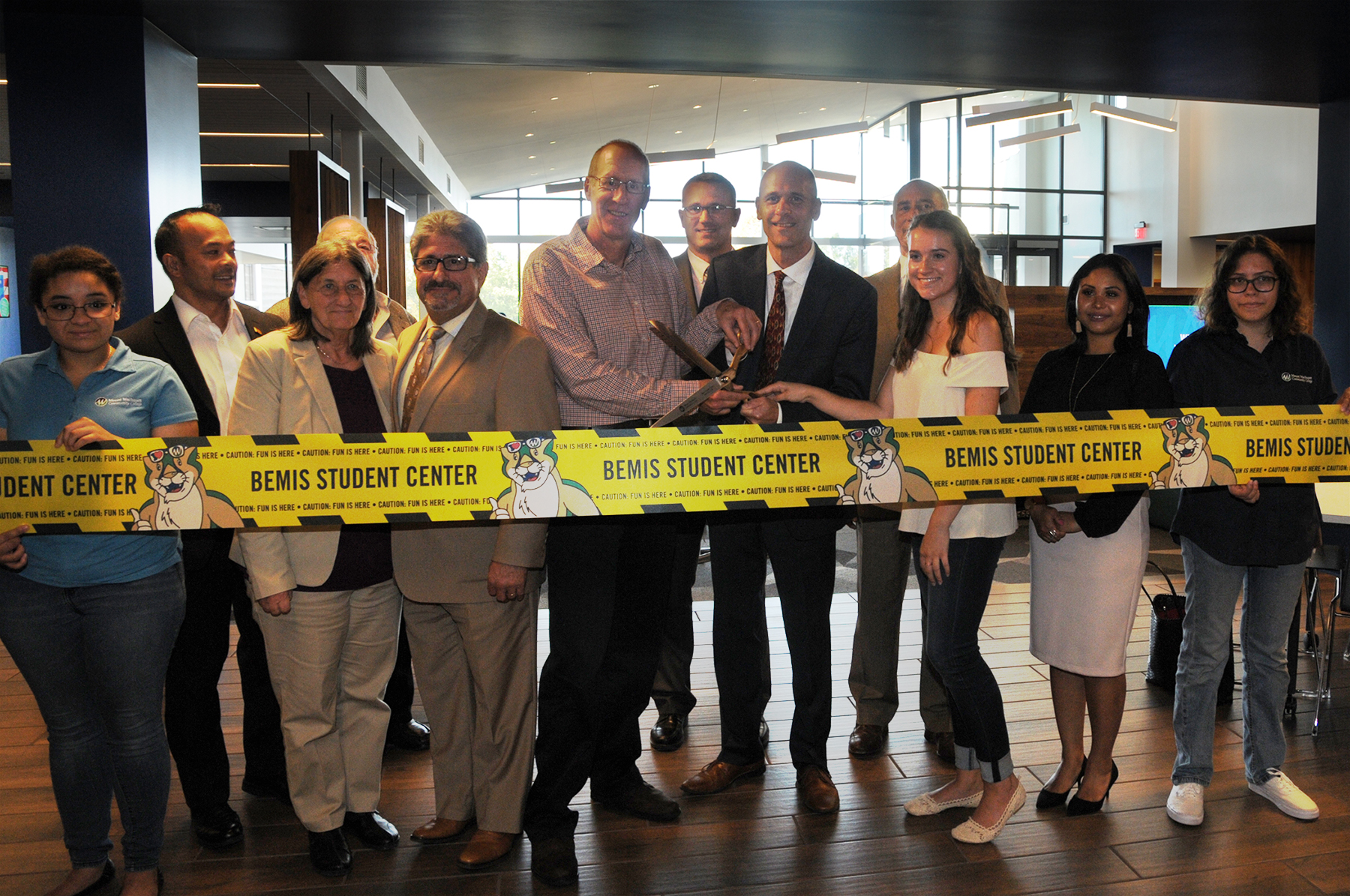 Bemis Student Center Unveiled at Mount Wachusett Community College