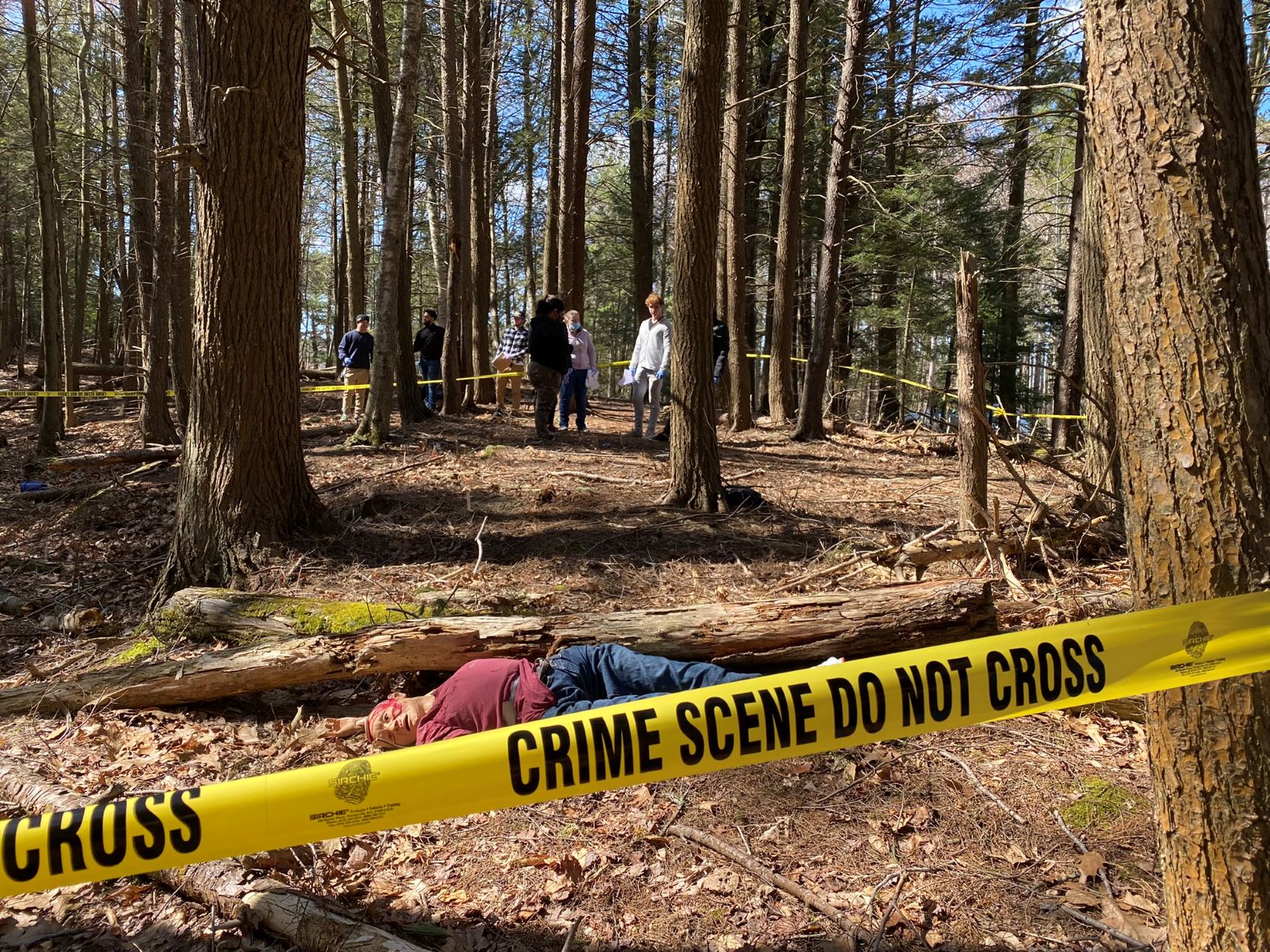 (Mock) Crime Scene at the Mount