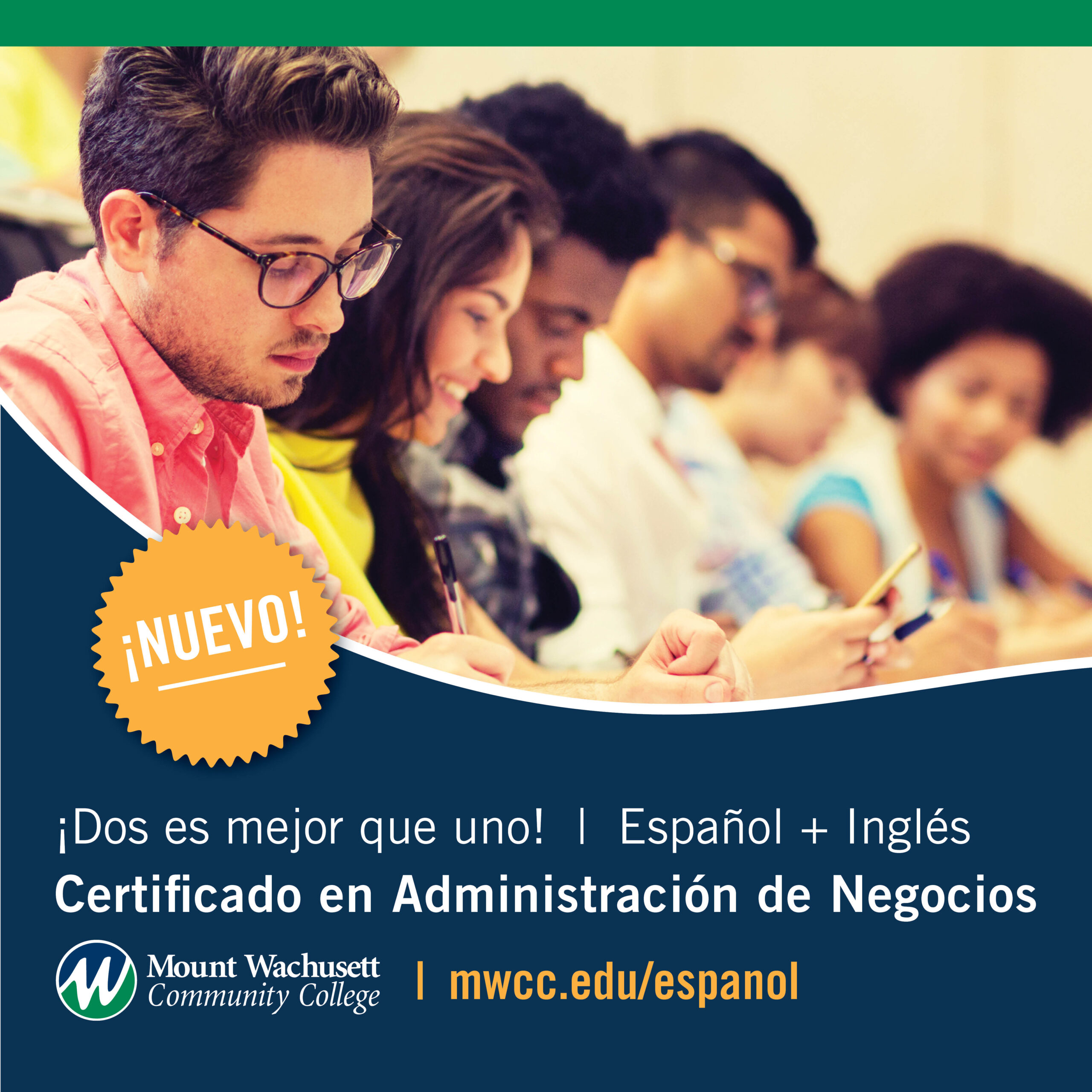 Mount Wachusett Community College Launches First Credit Dual Language Program