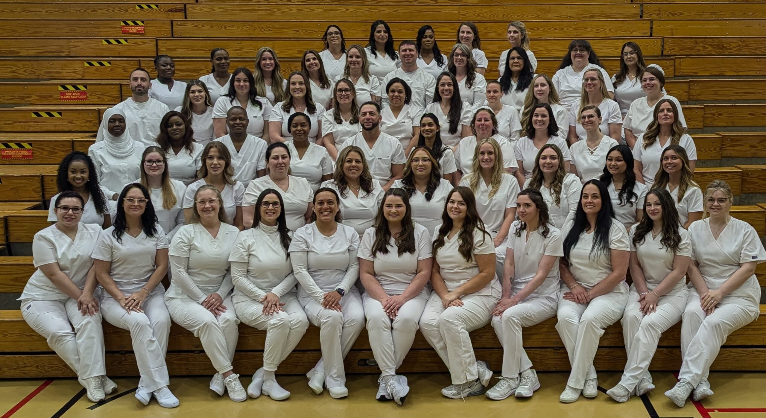 Mount Wachusett Community College Honors Class of 2025 Associate Degree in Nursing Graduates at Pinning Ceremony