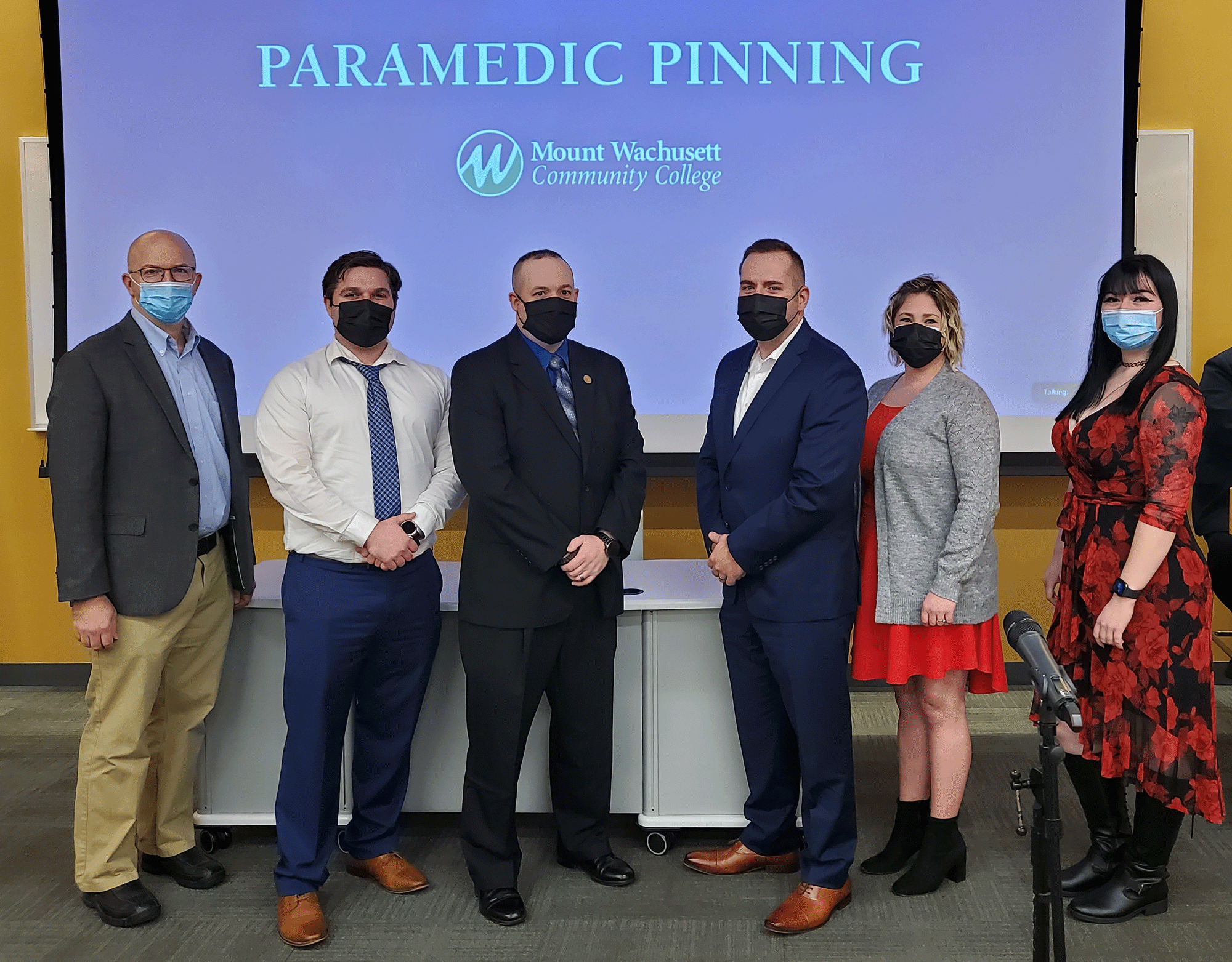 MWCC Celebrates Pinning Ceremony for Newest Paramedic Graduates