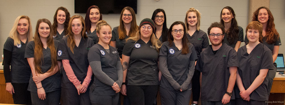 Inaugural Veterinary Technology Class of MWCC Holds Pinning Ceremony