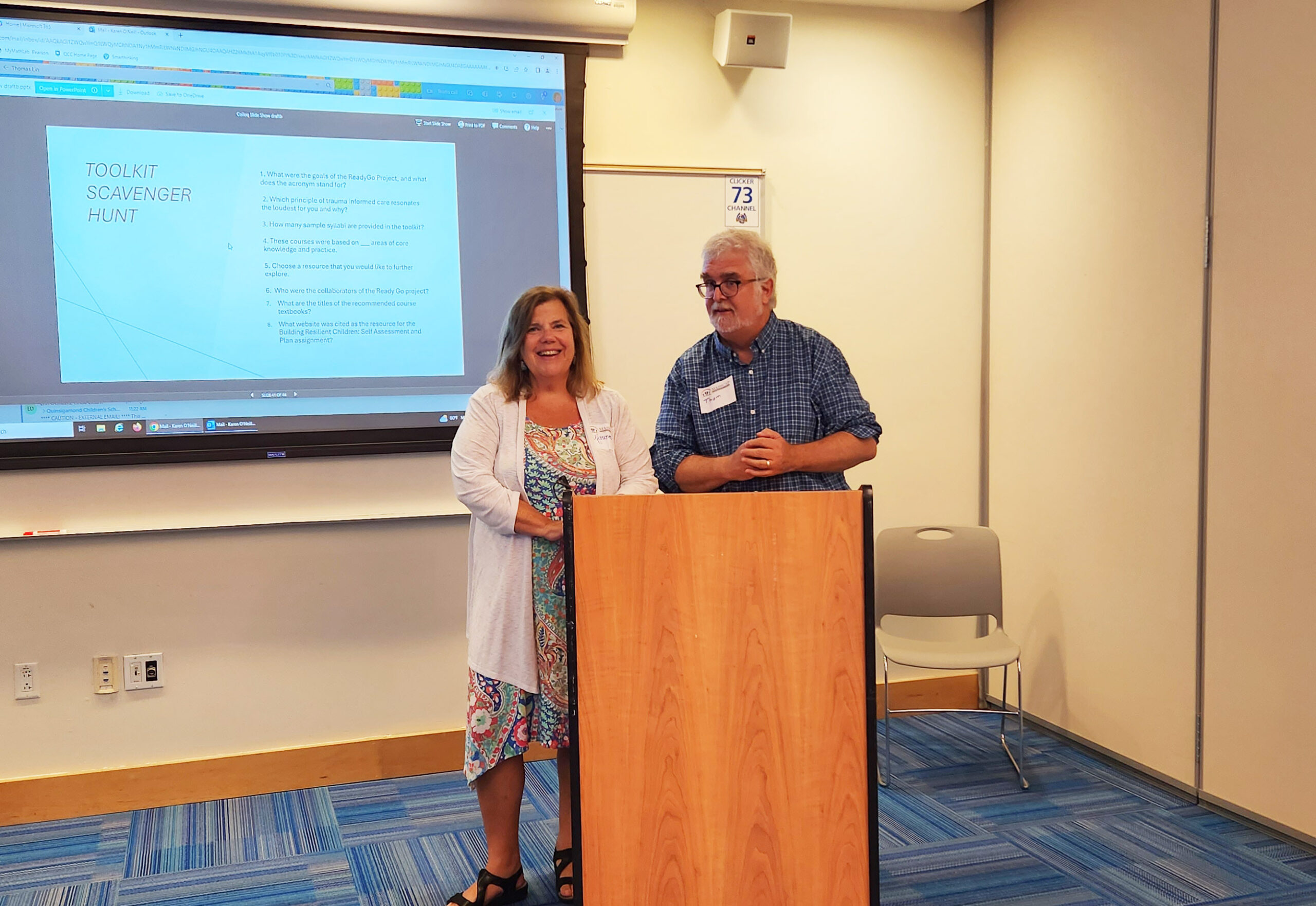 MWCC Professors Present at Trauma-Informed Care Colloquium for Early Childhood Education Faculty and Administrators