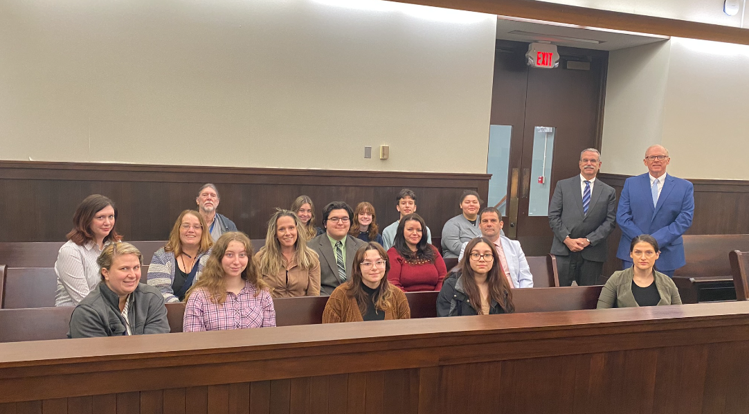 MWCC Students Visit Gardner District Court