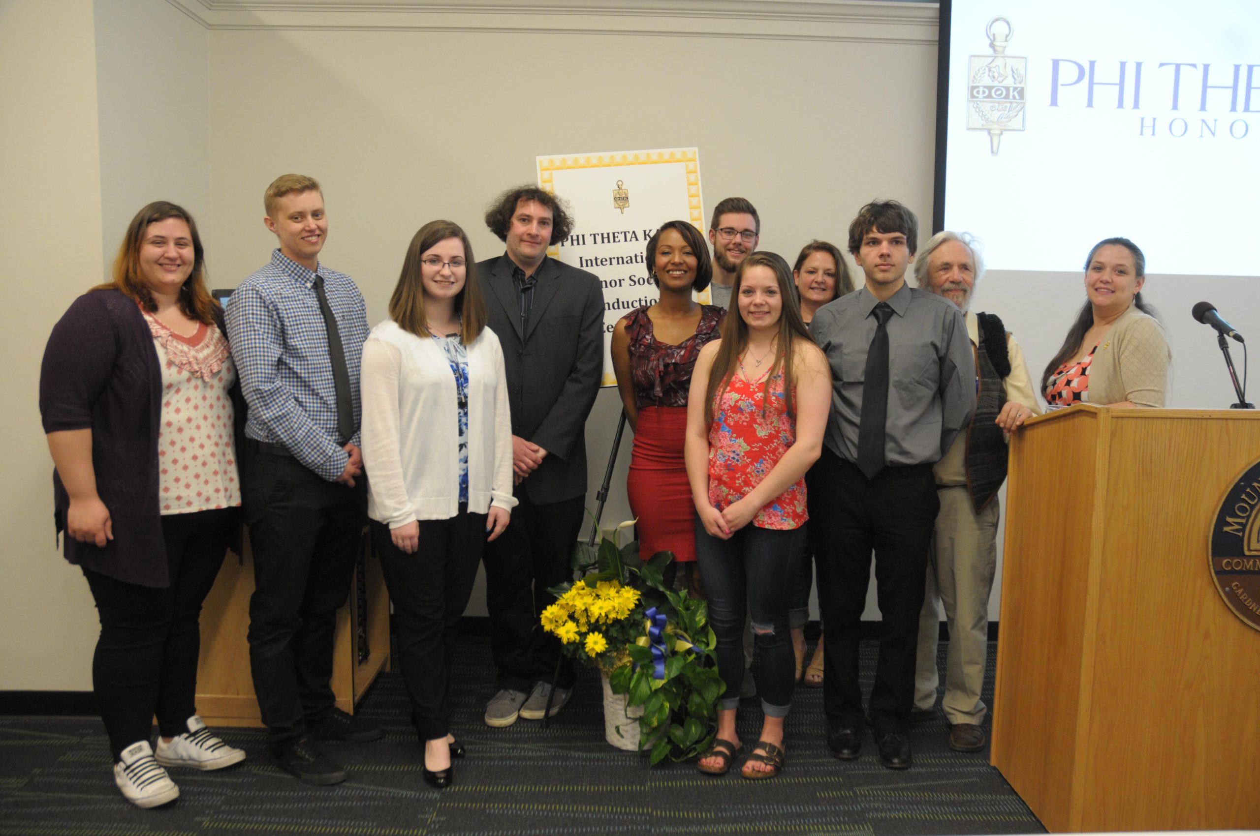 MWCC Inducts New Members to International Honor Society Phi Theta Kappa