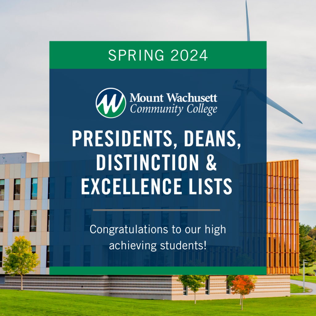 Presidents Deans Distinction and Excellence List Graphic Spring 2024