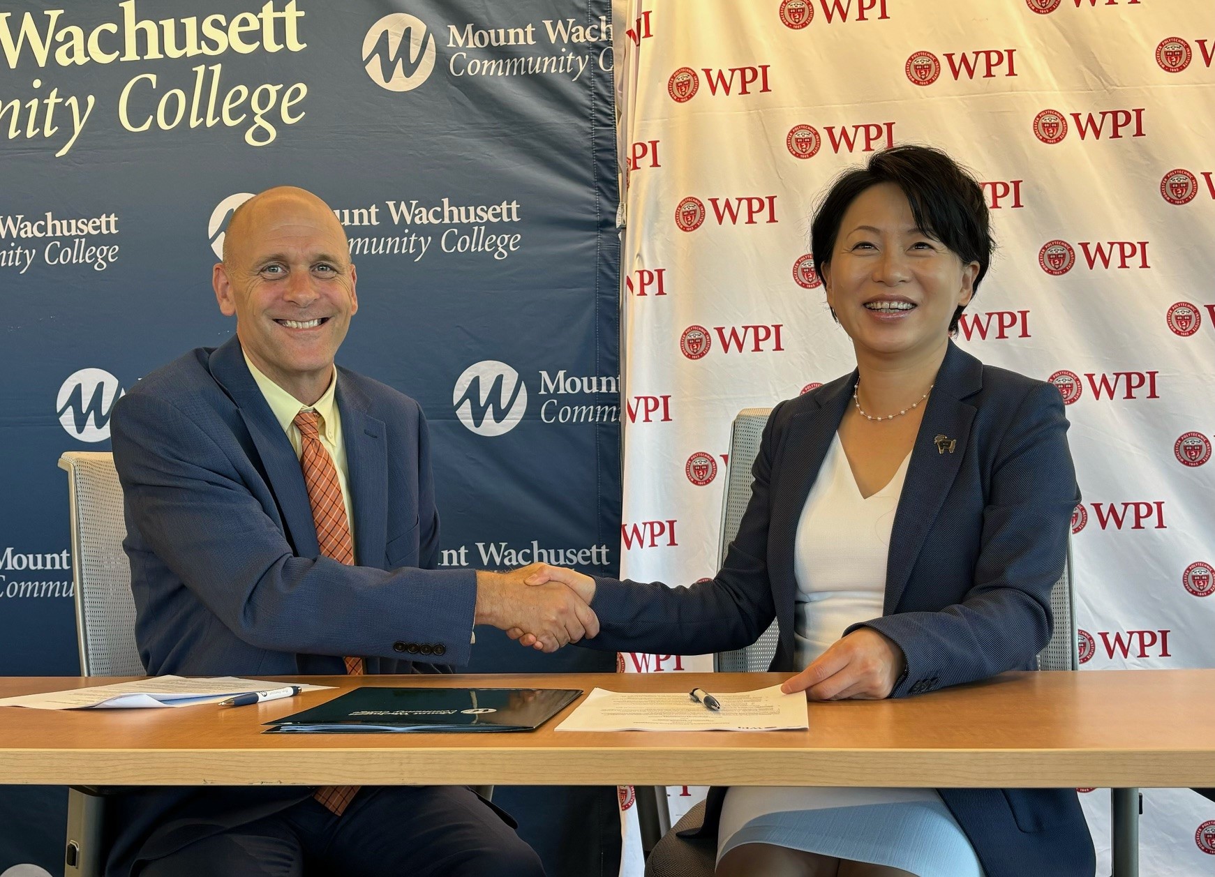 Worcester Polytechnic Institute and Mount Wachusett Community College Announce Transfer Agreement