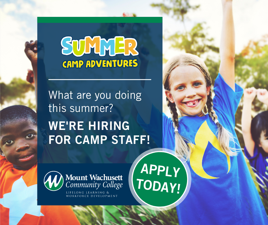 Come Work at MWCC Summer Camp
