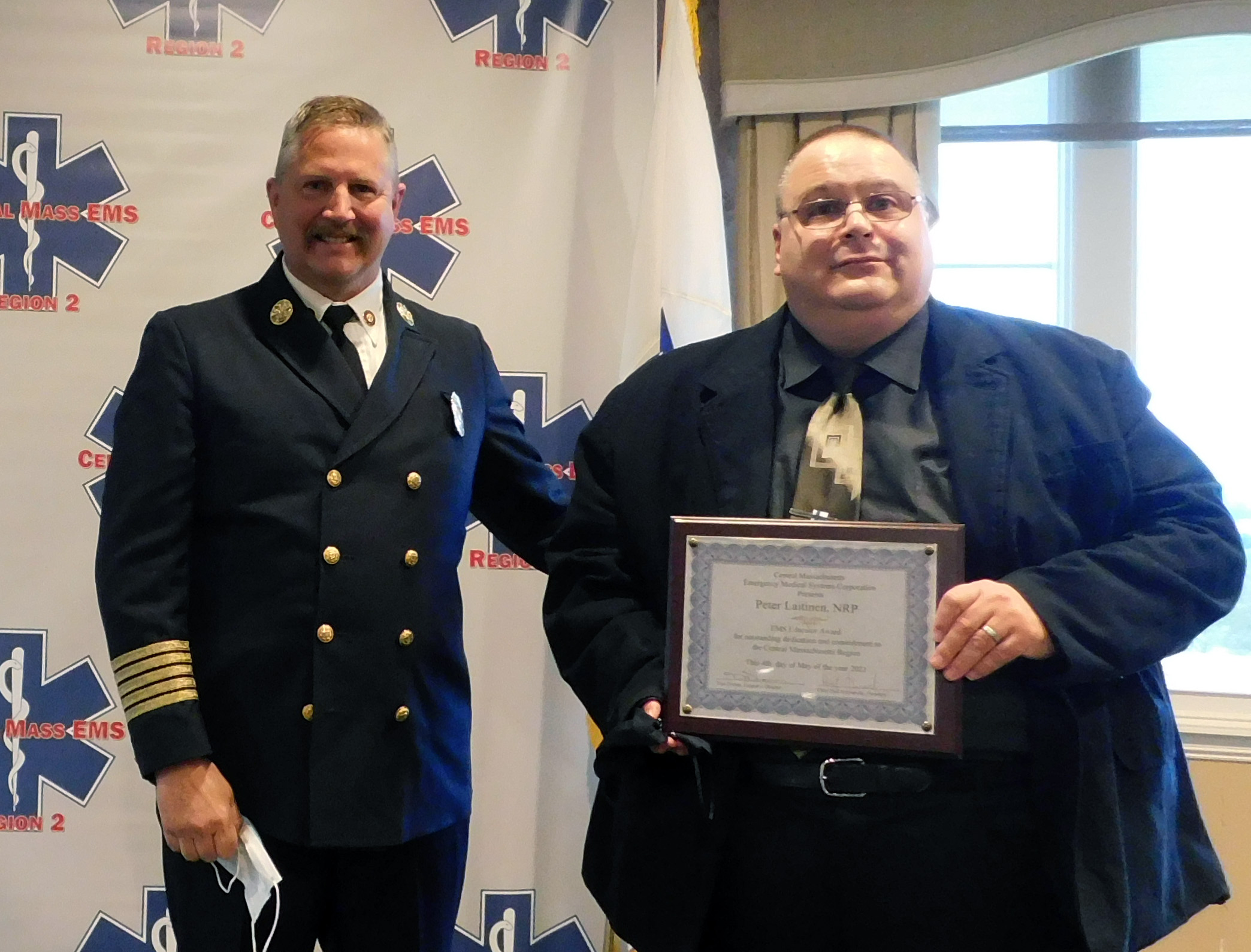 Paramedic Program Director Awarded EMS Educator of the Year by the Central Mass EMS Corporation