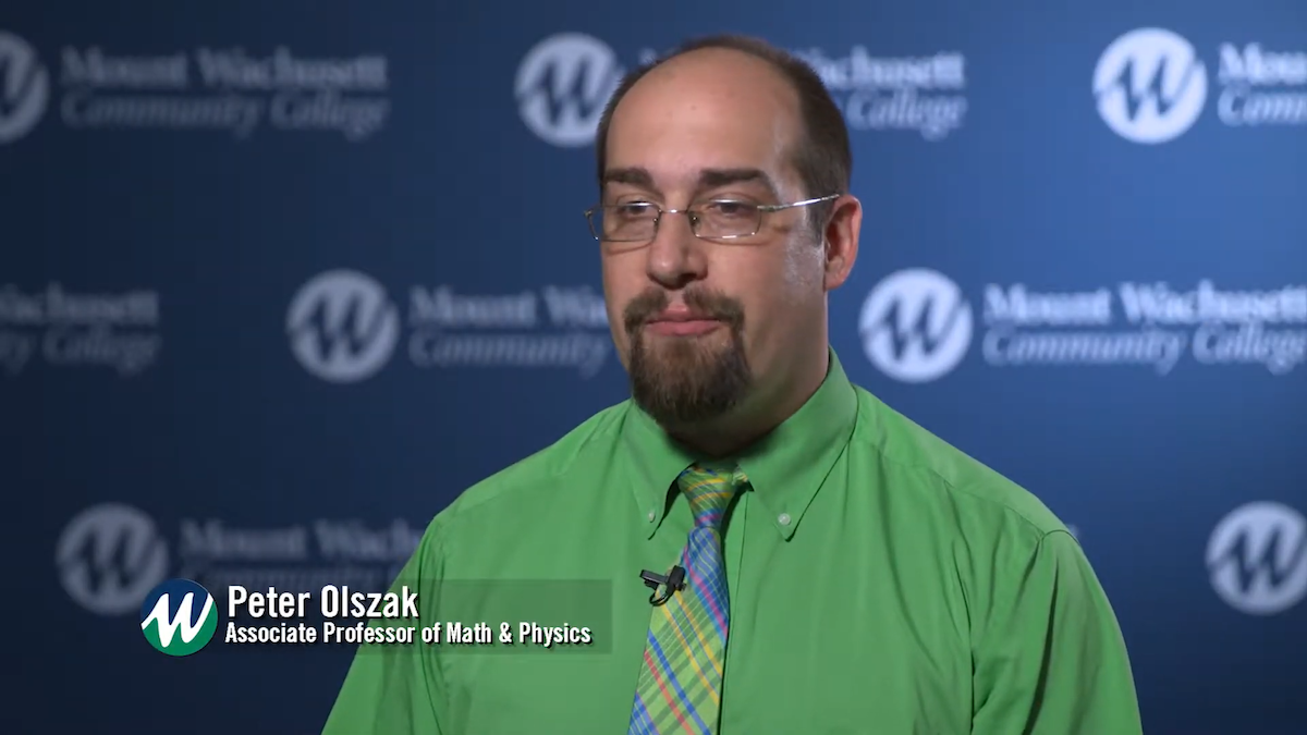 Engineering Physics Department Chair, Peter Olszak