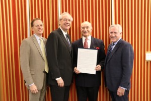 Massachusetts Board of Higher Education Recognizes MWCC President Daniel M. Asquino at their Board Meeting held at MWCC
