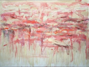 Exhibit of Abstract Paintings by Professor John Pacheco on Display at MWCC’s East Wing Gallery