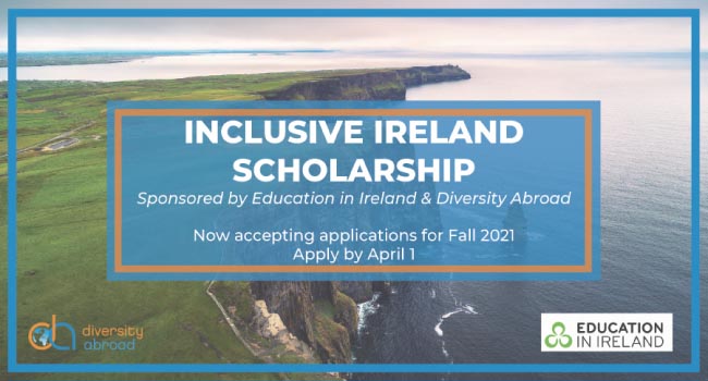 Diversity Abroad and Education in Ireland Announce New Inclusive Scholarship