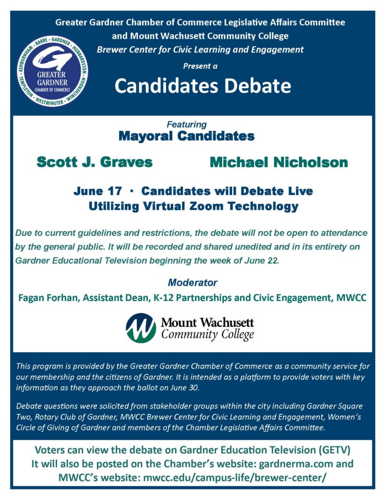 Mayoral Debate Poster