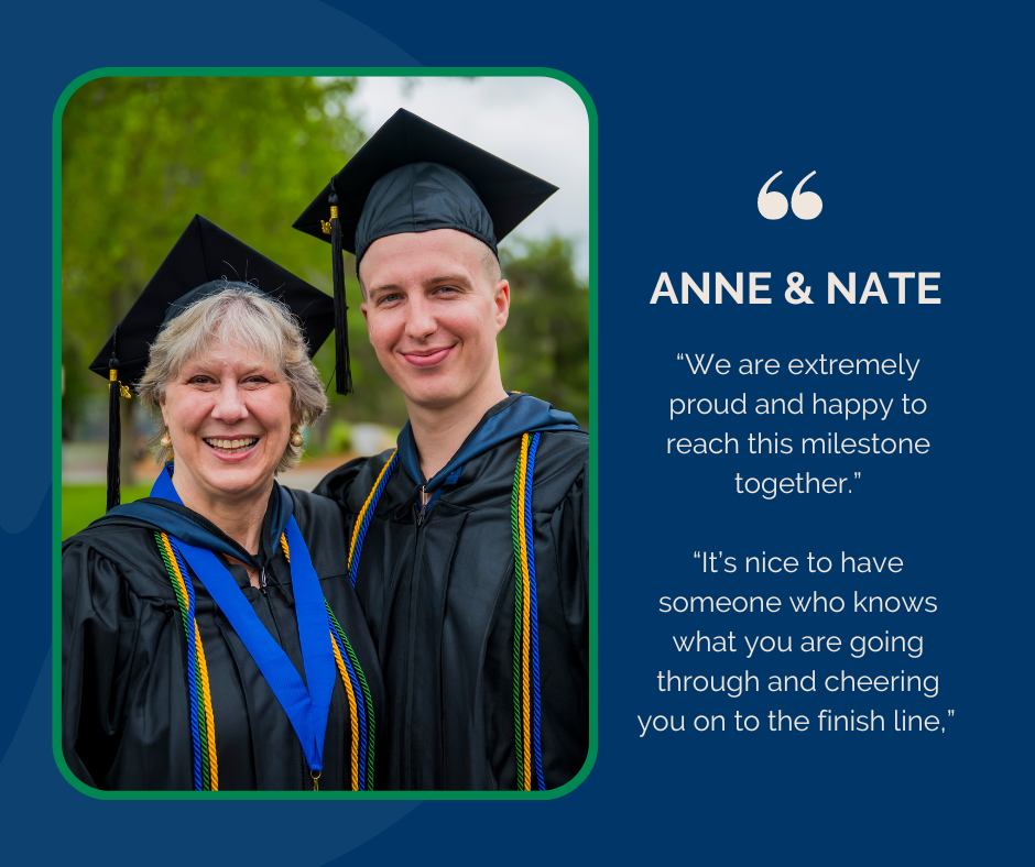 Making the Journey Together: A Mother and Son’s Shared Academic Milestone