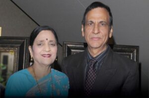 Raj K Seekri and Professor Raj P Seekri