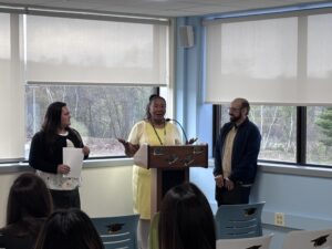 Jonie-Latimer-Brady Addresses Students