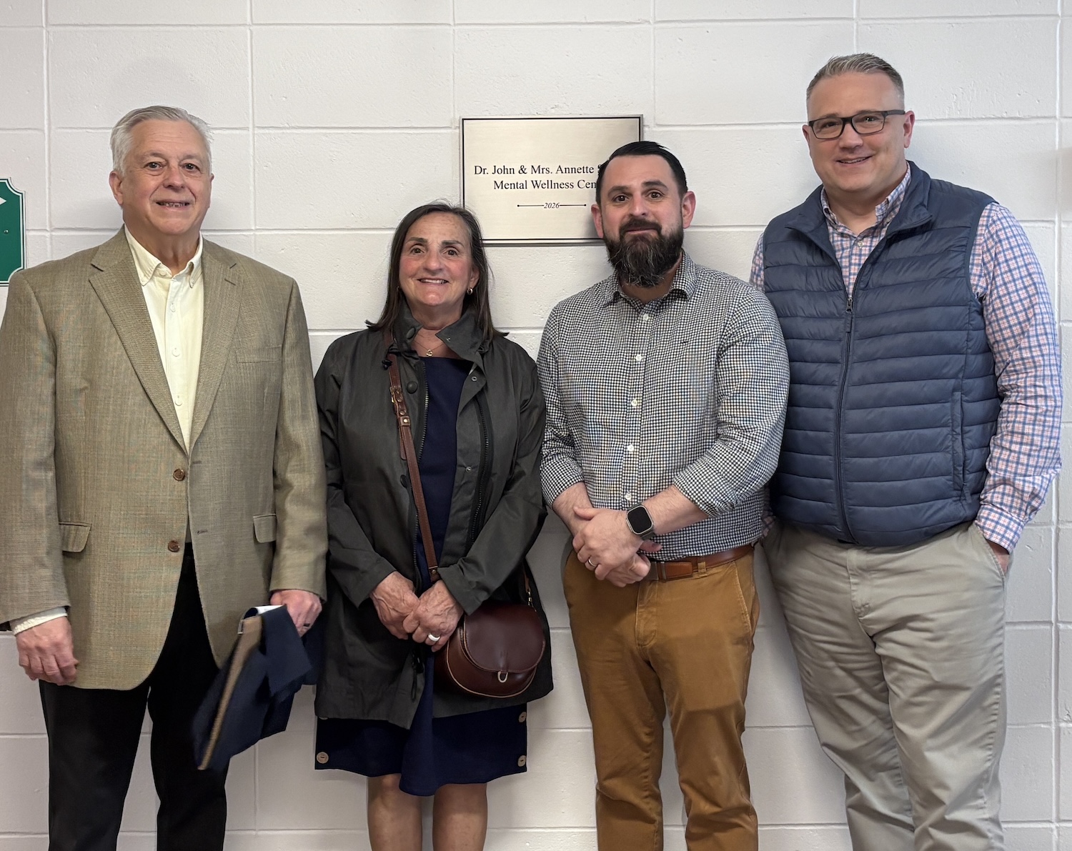 MWCC Dedicates the Dr. John and Mrs. Annette Szivos Mental Wellness Center