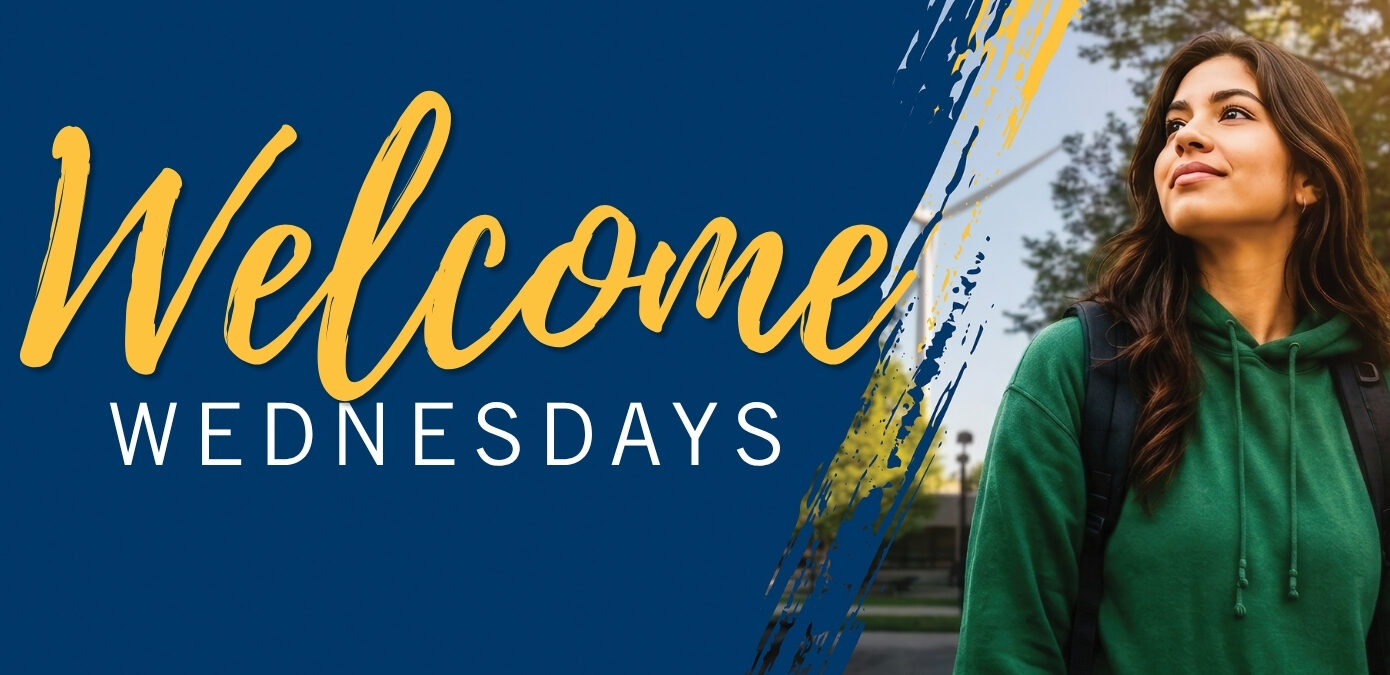 Welcome Wednesday Web Graphic