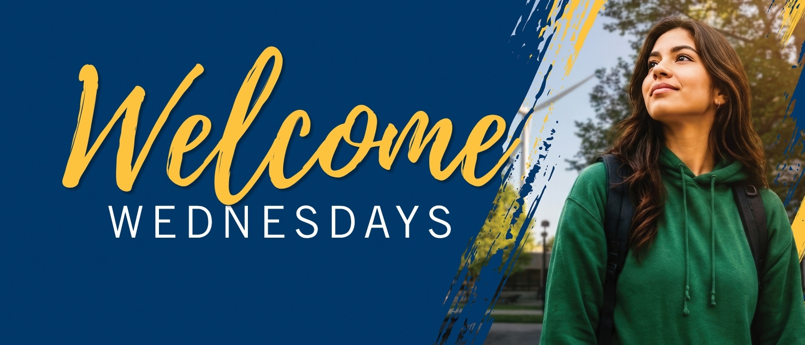 Welcome Wednesday Web Graphic
