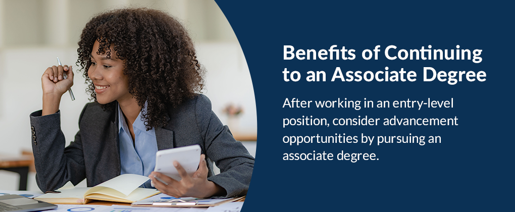 Benefits of Continuing to an Associate Degree