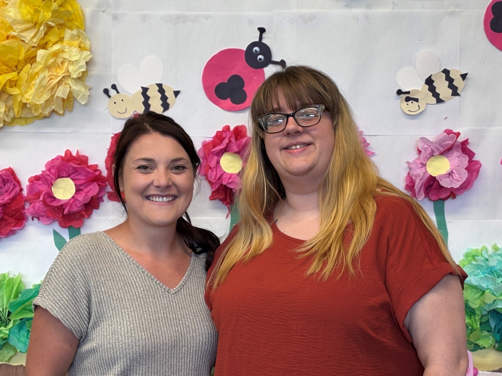Stacey Houle and Sara Leopaldi going away party