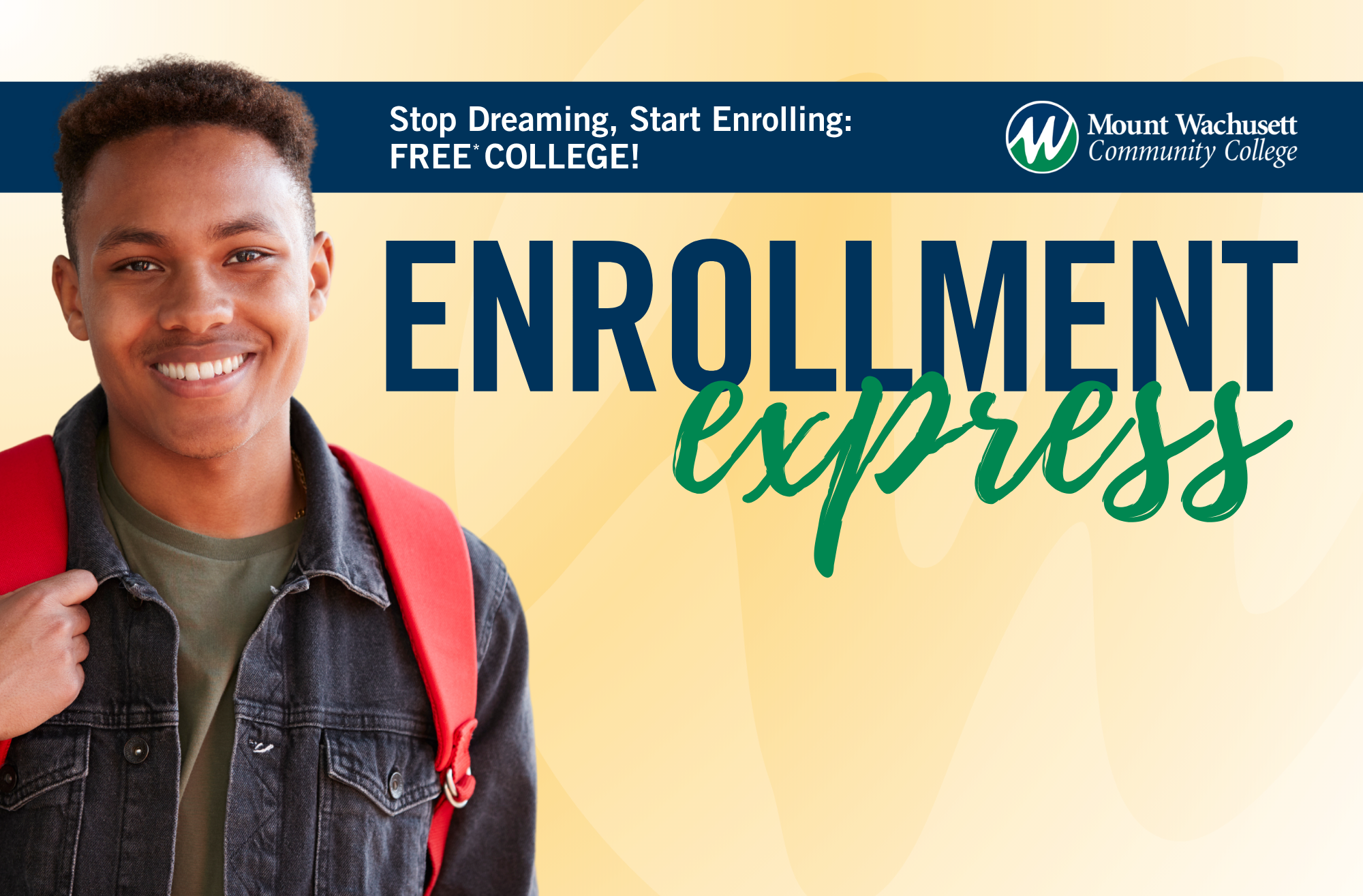 Enrollment Express Postcard Mailer – August