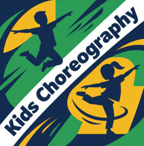graphic of kids dancing
