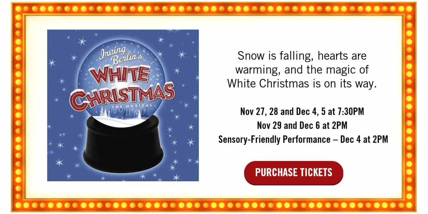 White Christmas Marquee