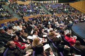 Ceremony crowd