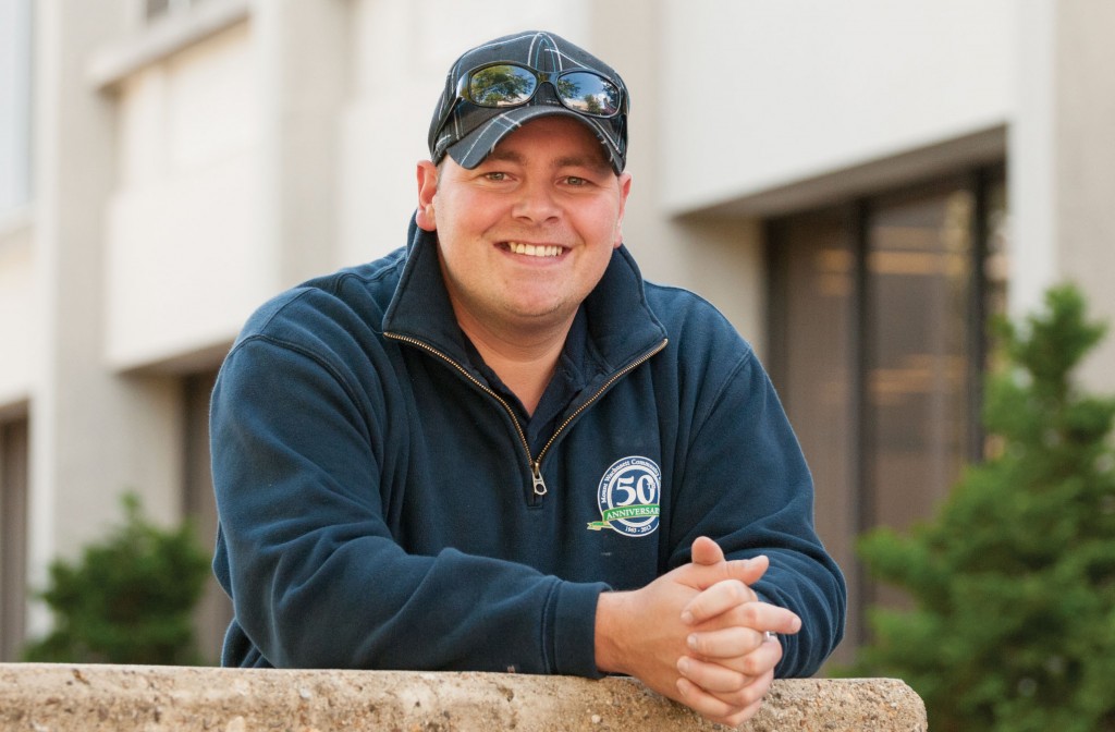 MWCC student leader John Day received the Dean Sullivan Award at the Community College Student Leadership Association's annual conference in Wakefield.