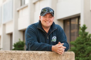 MWCC Student John Day outside of the MWCC campus