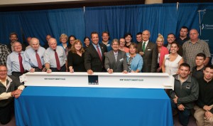 MWCC Beam signing ceremony group photo