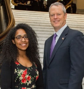 Bella Ballin and Gov Charlie Baker 3