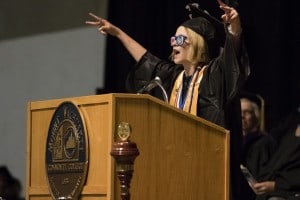 Chelsea Garrity student speaker MWCC 2016 commencement